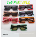 flat top square 2020 new arrivals vintage sun glasses women trendy plastic cool sunglasses women men 79081